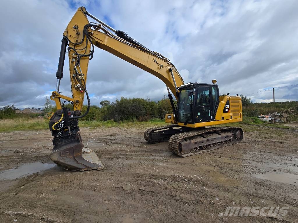 CAT 320 N Trimble GPS حفارات زحافة