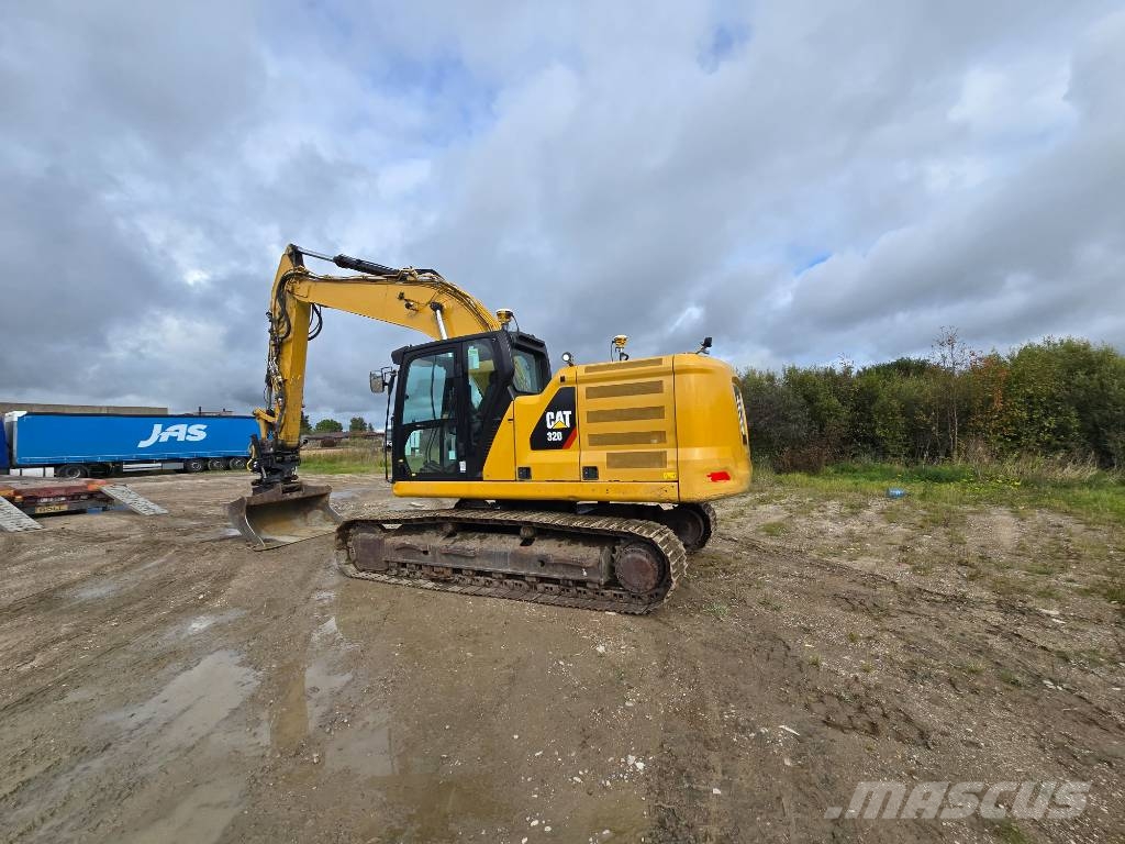 CAT 320 N Trimble GPS حفارات زحافة