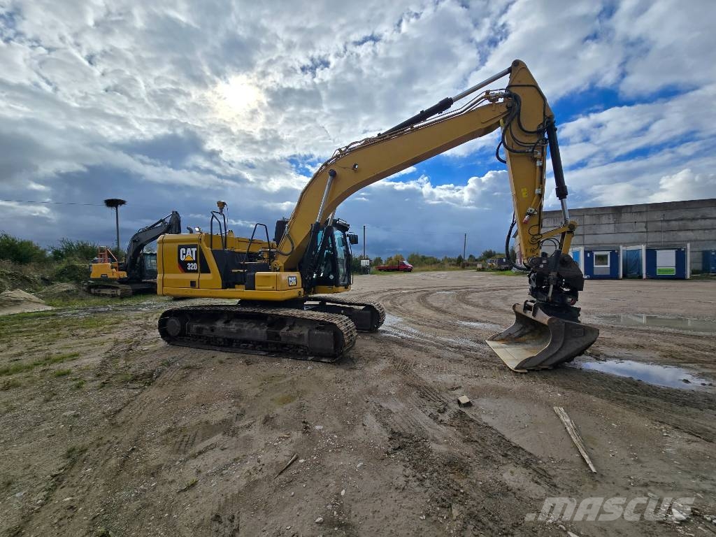CAT 320 N Trimble GPS حفارات زحافة