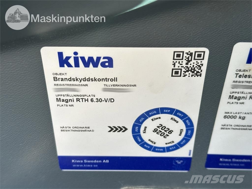 Magni RTH 6.30-V/D Τηλεσκοπικοί ανυψωτές