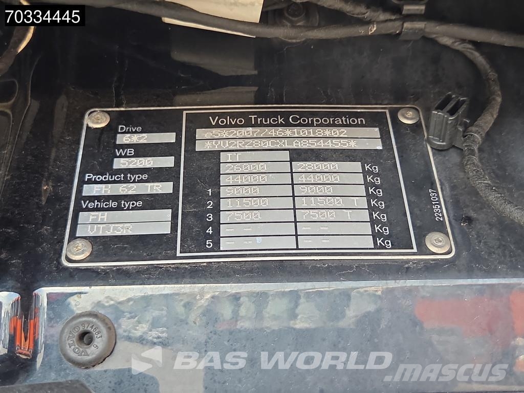 Volvo FH 460 6X2 Combi LNG engine! Thermo King UT 1200 c Kylmä-/Lämpökori kuorma-autot