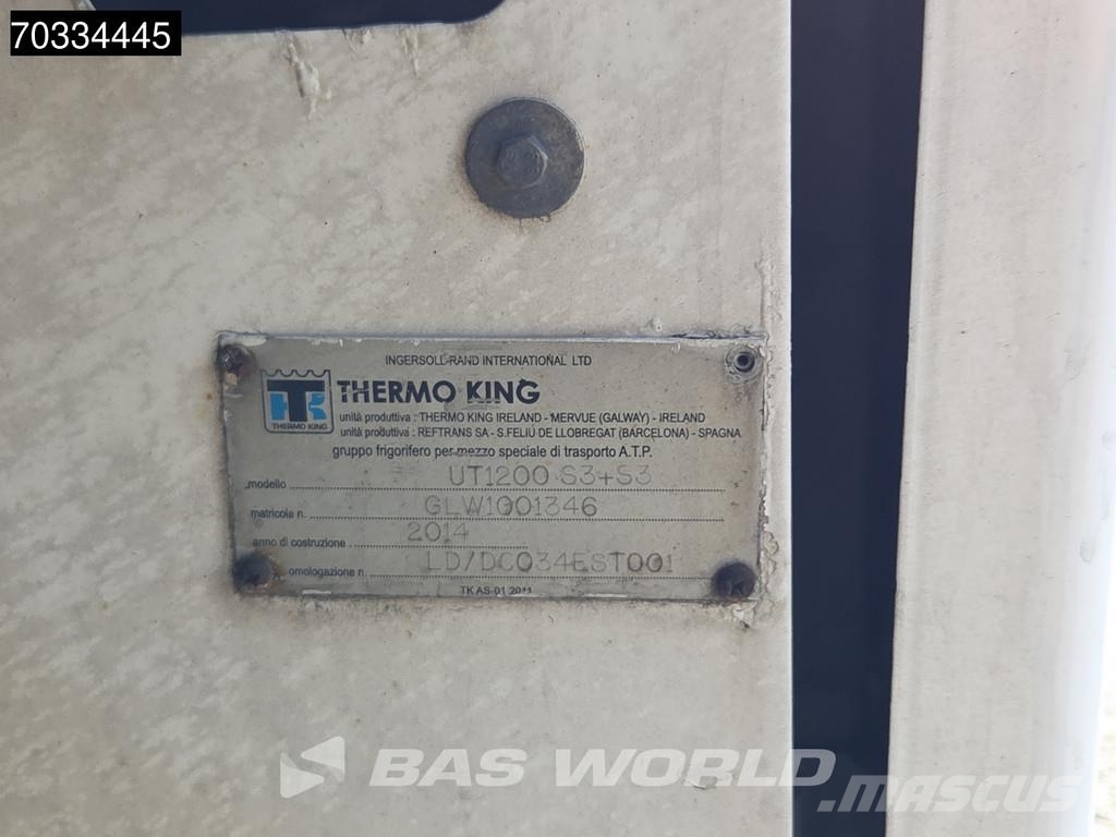 Volvo FH 460 6X2 Combi LNG engine! Thermo King UT 1200 c Camiones con temperatura controlada