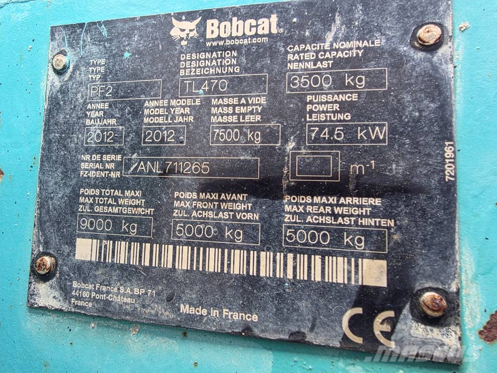 Bobcat TL 470 Teleskoplastare