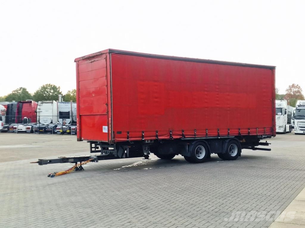 Wecon AWZ 220 - BDF 2 axle - With Box - BPW Axle مقطورات قابلة للفك