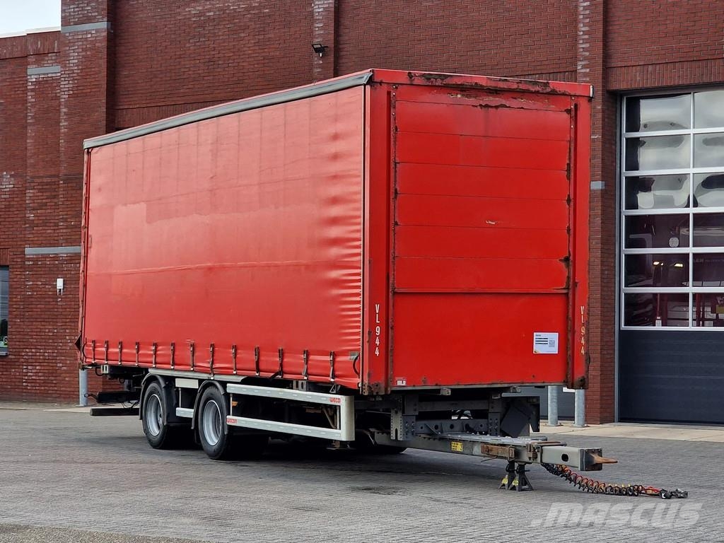 Wecon AWZ 220 - BDF 2 axle - With Box - BPW Axle مقطورات قابلة للفك