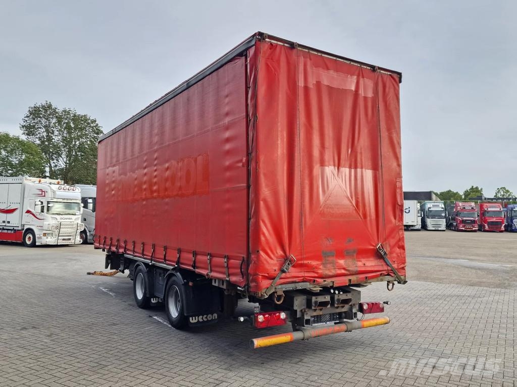 Wecon AWZ 220 - BDF 2 axle - With Box - BPW Axle مقطورات قابلة للفك
