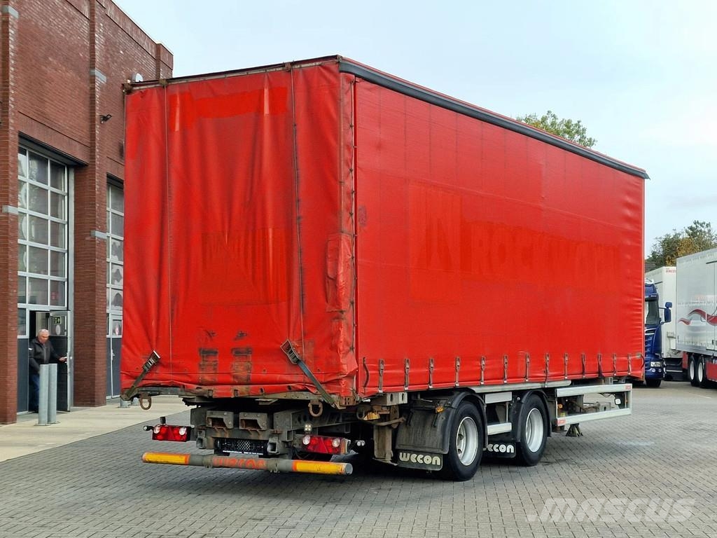 Wecon AWZ 220 - BDF 2 axle - With Box - BPW Axle مقطورات قابلة للفك