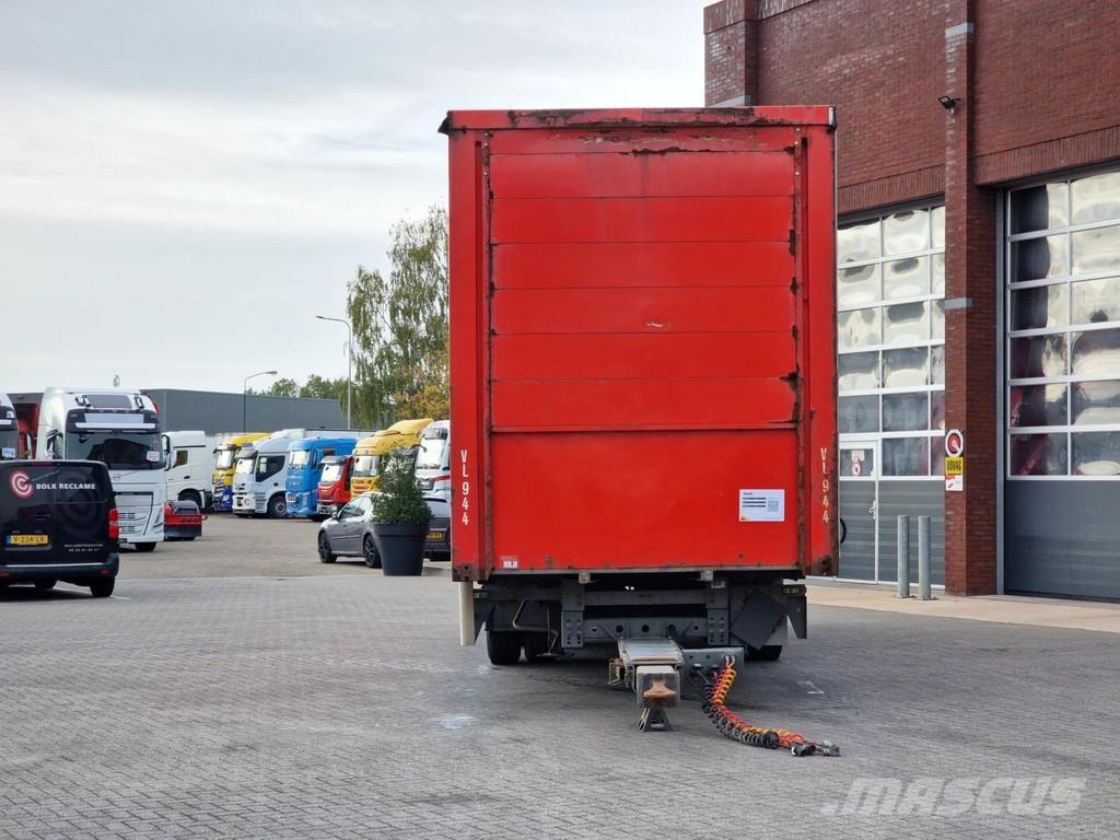 Wecon AWZ 220 - BDF 2 axle - With Box - BPW Axle مقطورات قابلة للفك