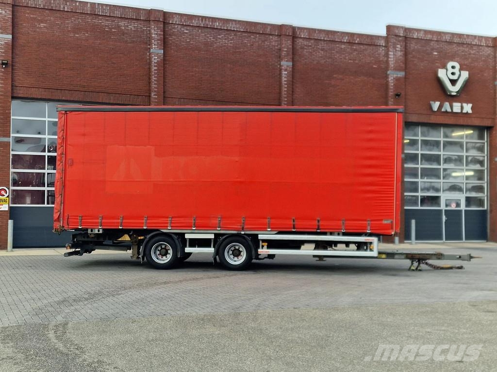 Wecon AWZ 220 - BDF 2 axle - With Box - BPW Axle مقطورات قابلة للفك