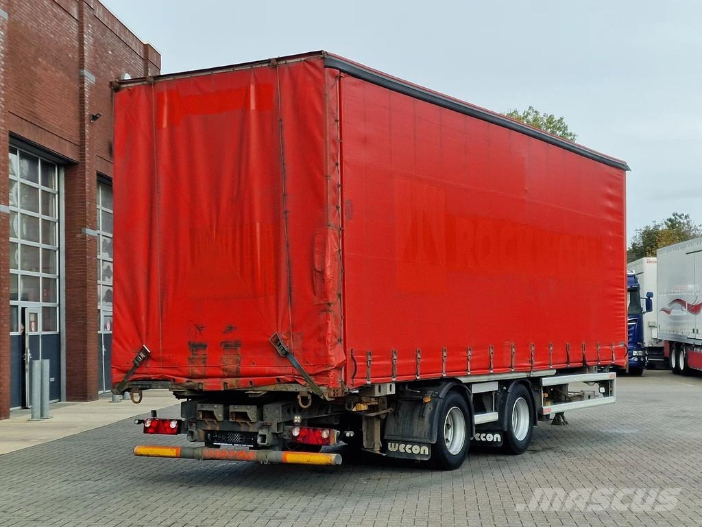 Wecon AWZ 220 - BDF 2 axle - With Box - BPW Axle مقطورات قابلة للفك