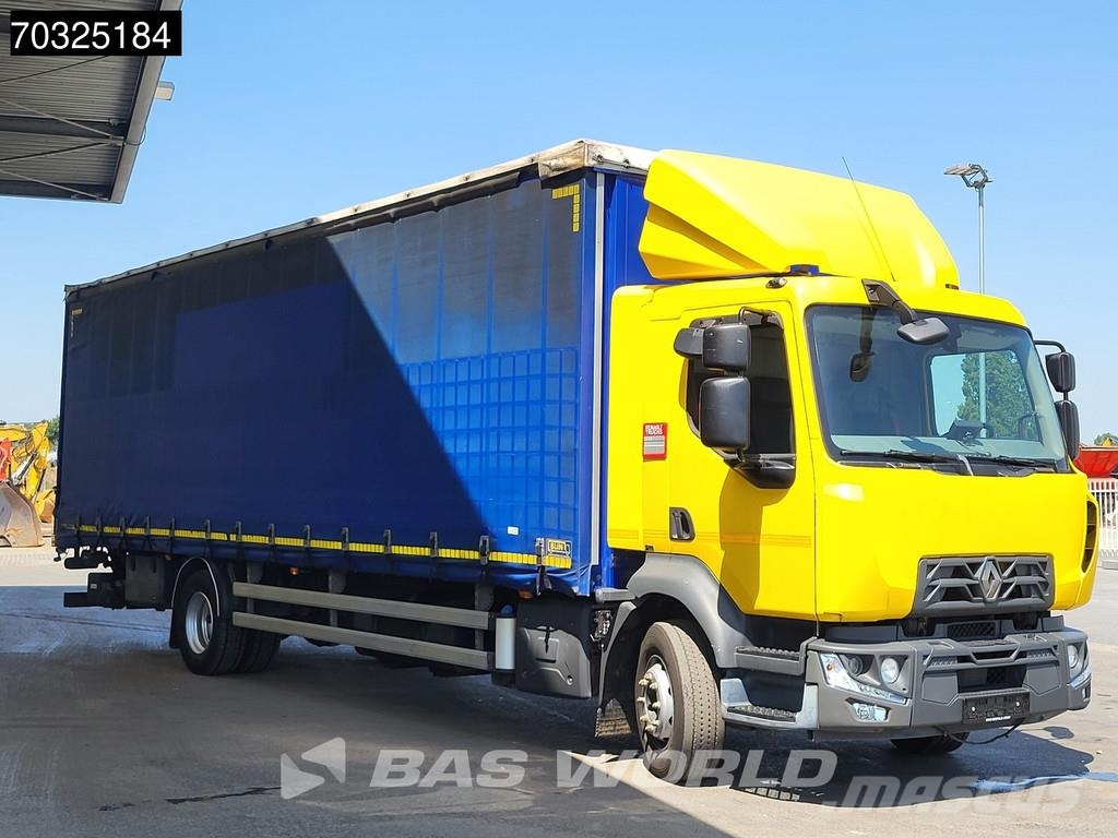 Renault D 280 4X2 8,50m Box 13t Automatic Tailgate Euro 6 Camiones de caja de lona