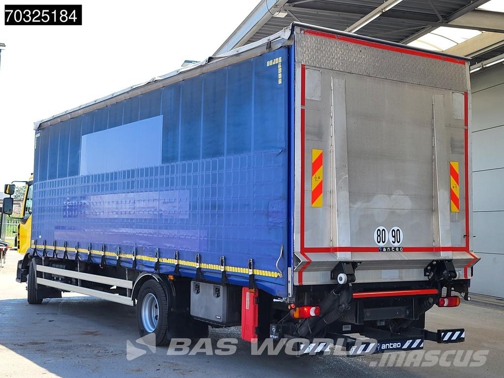 Renault D 280 4X2 8,50m Box 13t Automatic Tailgate Euro 6 Camiones de caja de lona