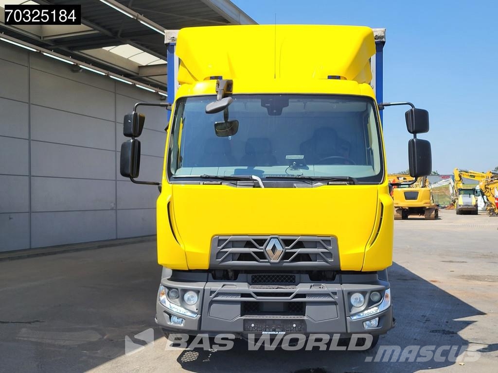 Renault D 280 4X2 8,50m Box 13t Automatic Tailgate Euro 6 Camiones de caja de lona