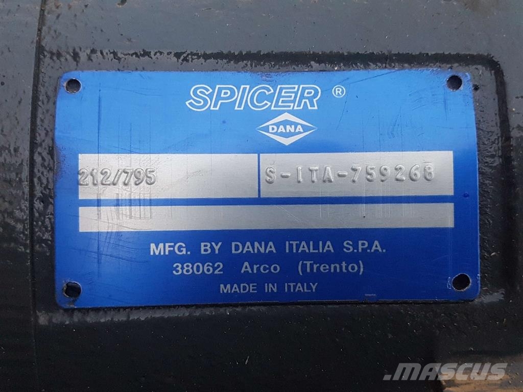 Spicer Dana 212/795 - Axle/Achse/As محور العجلة