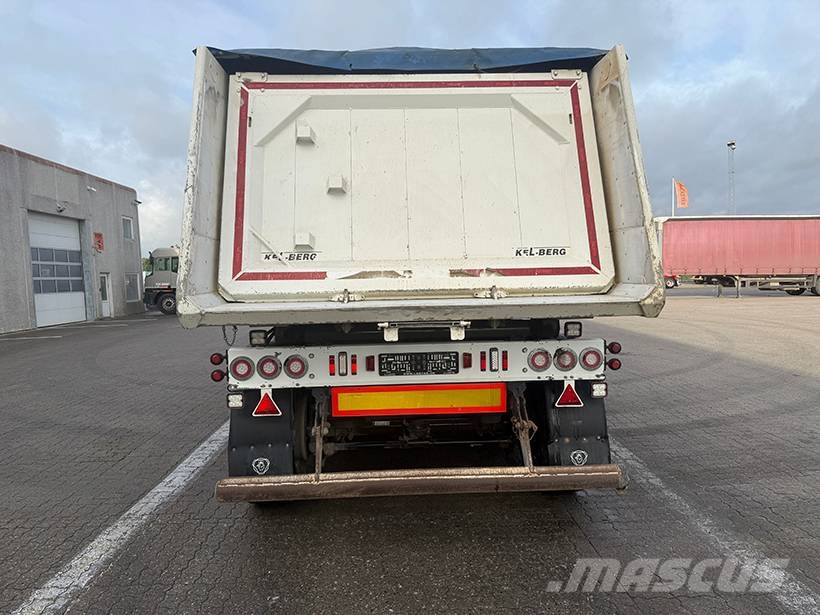 Kel-Berg Tipper / Kippauflieger 37 m3 Savivartės puspriekabės