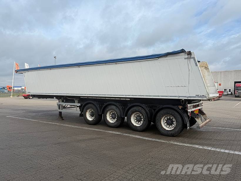 Kel-Berg Tipper / Kippauflieger 37 m3 Savivartės puspriekabės