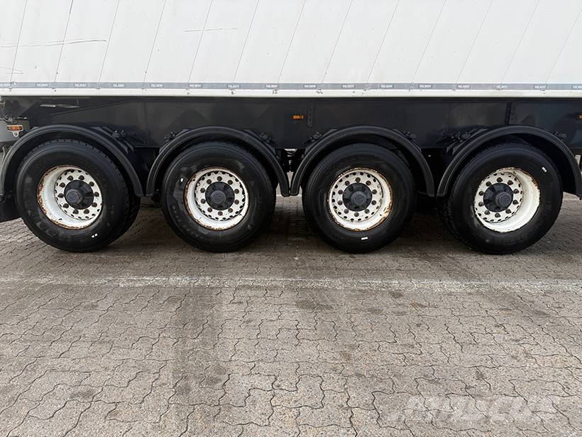 Kel-Berg Tipper / Kippauflieger 37 m3 Savivartės puspriekabės