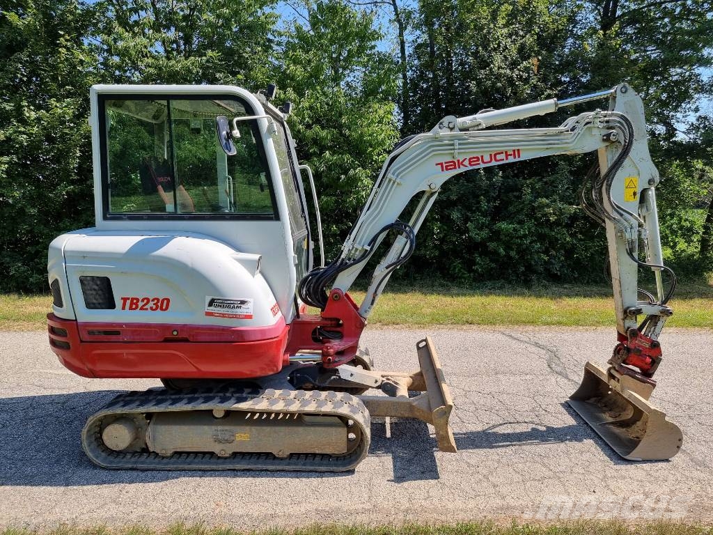 Takeuchi TB 230 Mini excavators < 7t (Mini diggers)
