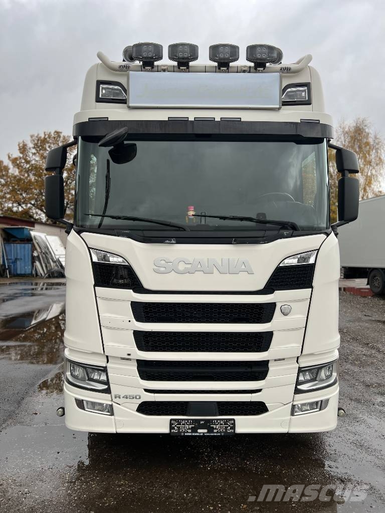 Scania R450B6X2*4NB EURO6, ref.body,full side opening Hűtős