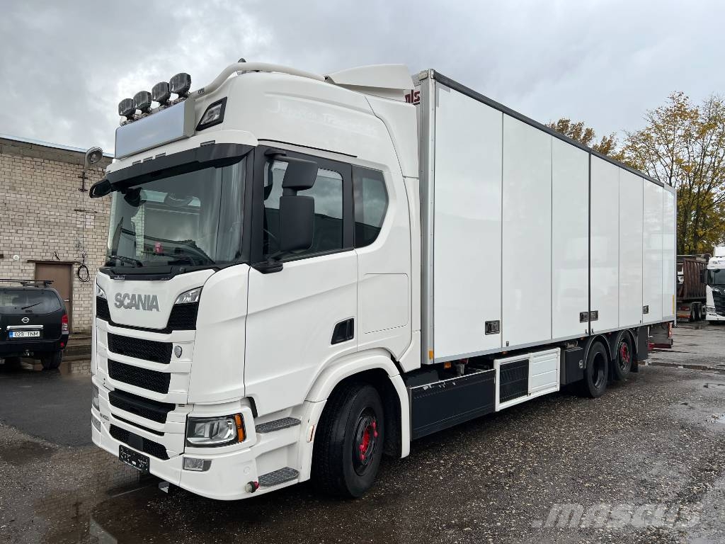 Scania R450B6X2*4NB EURO6, ref.body,full side opening Hűtős