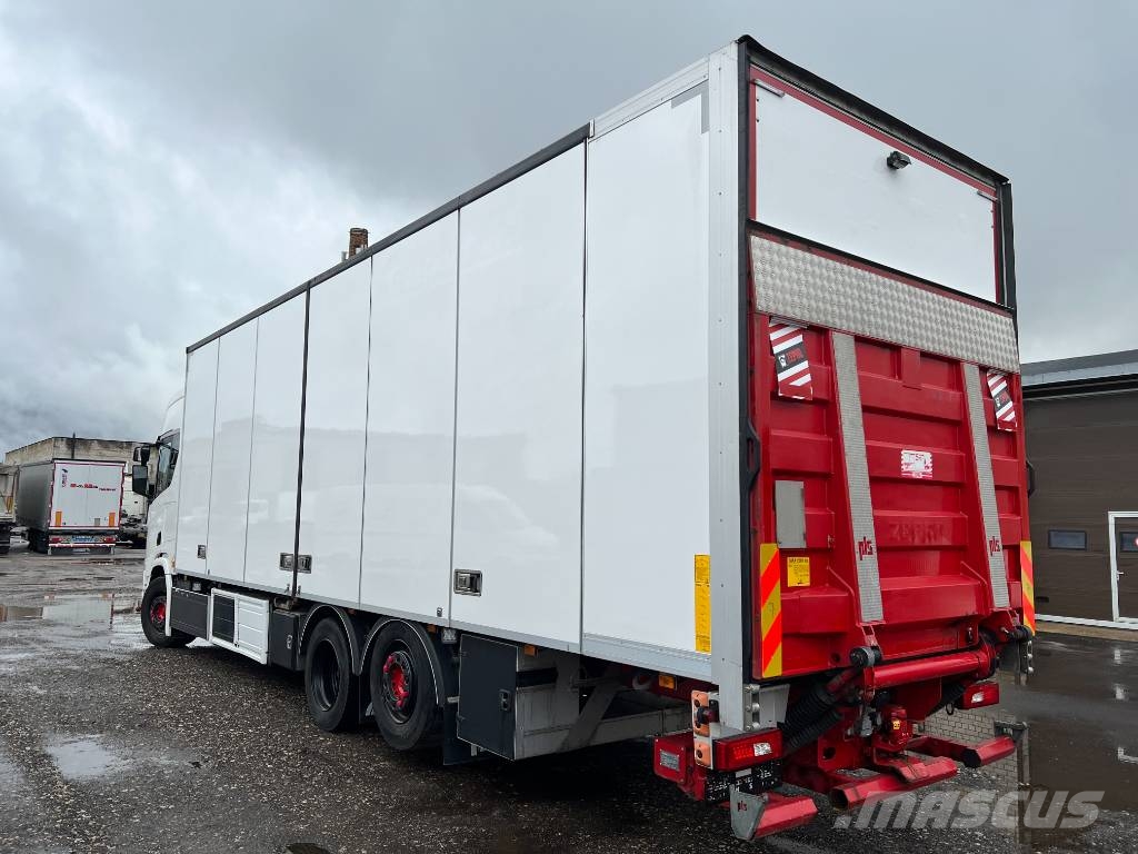 Scania R450B6X2*4NB EURO6, ref.body,full side opening Hűtős