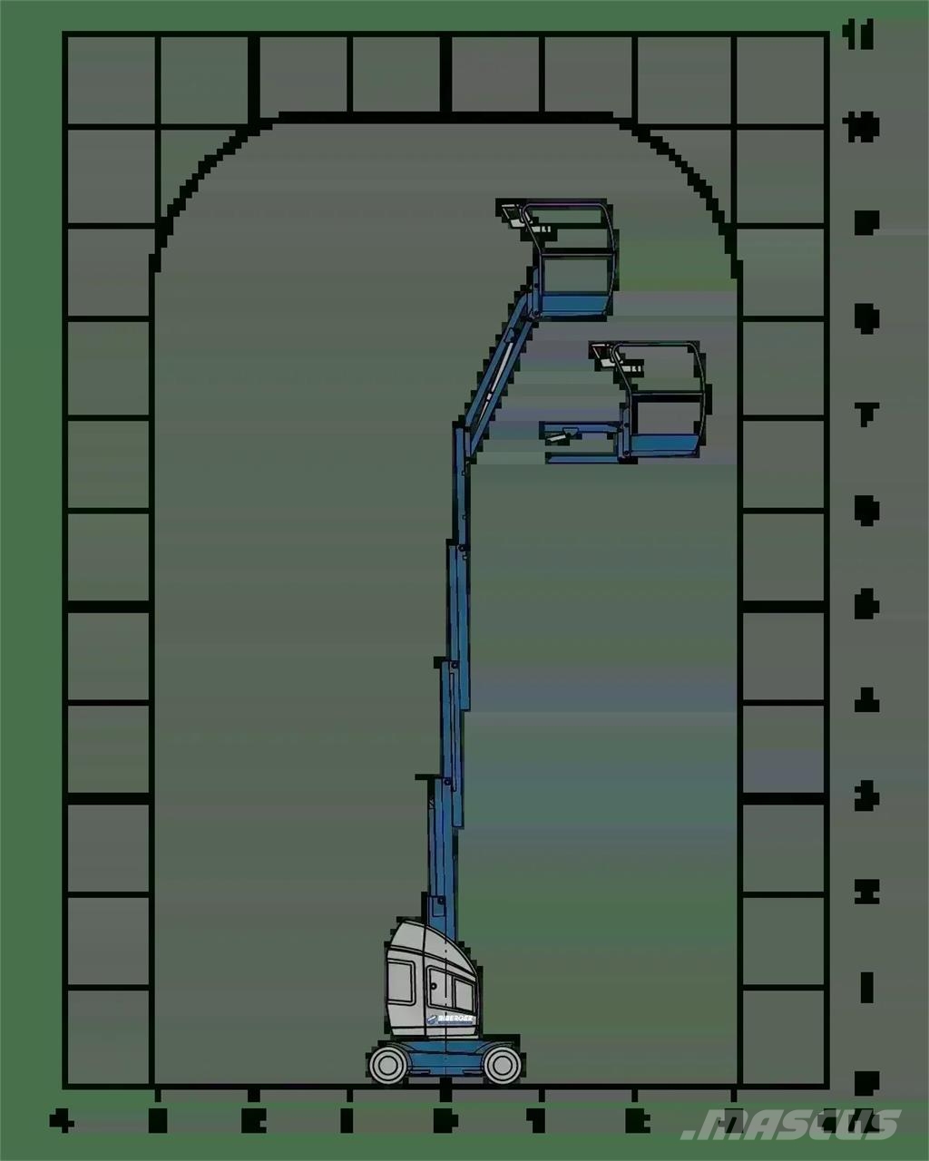 JLG Toucan 10E-L Plataformas con brazo de elevación manual