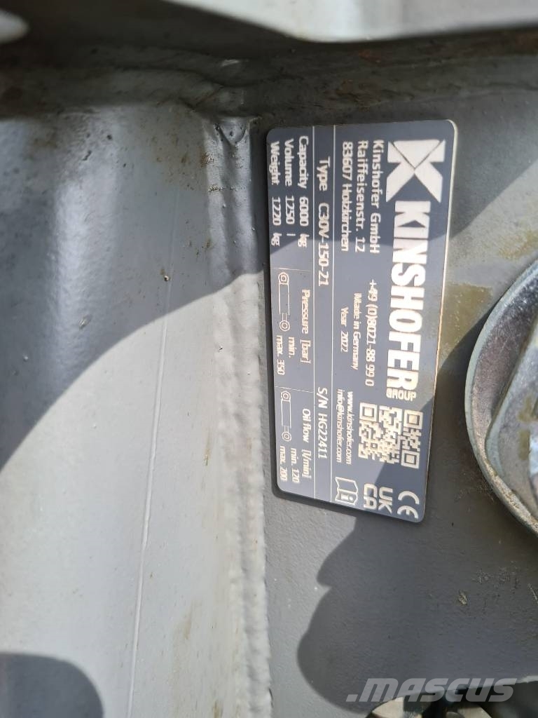 Kinshofer c30v Pinzas