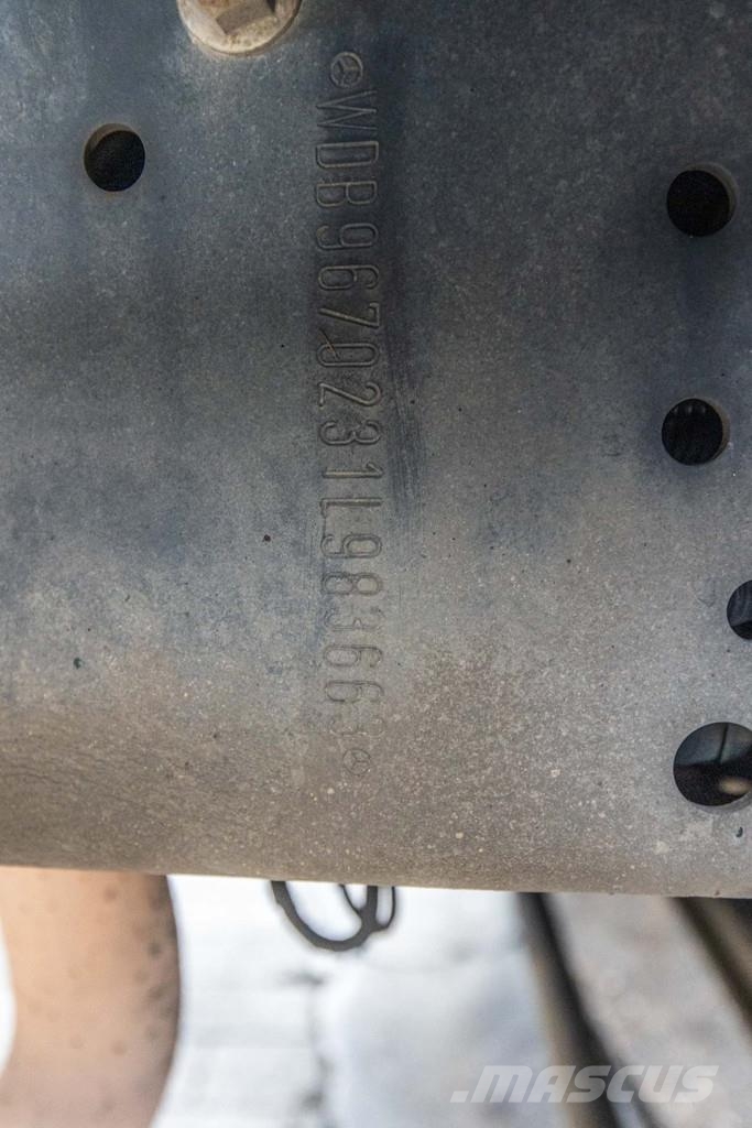Mercedes-Benz ATEGO 918+DHOLLANDIA Sanduk kamioni