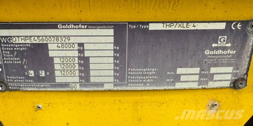 Goldhofer STHP-XLE 2+4 その他セミトレーラー