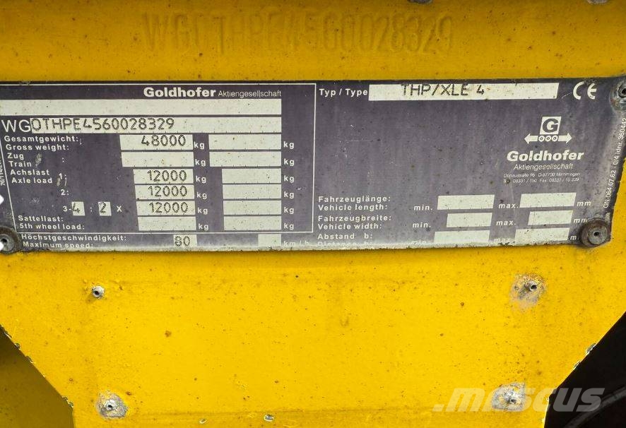 Goldhofer STHP-XLE 2+4 その他セミトレーラー