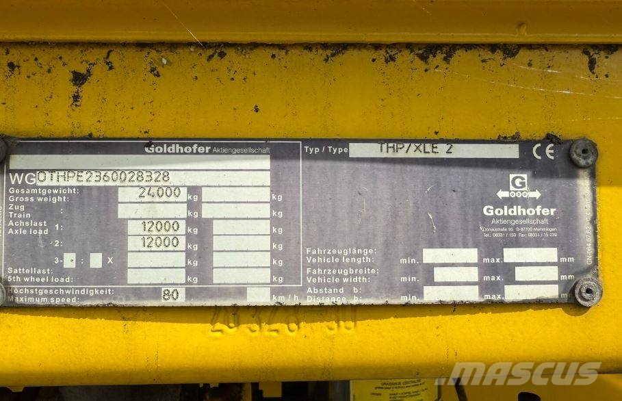 Goldhofer STHP-XLE 2+4 その他セミトレーラー