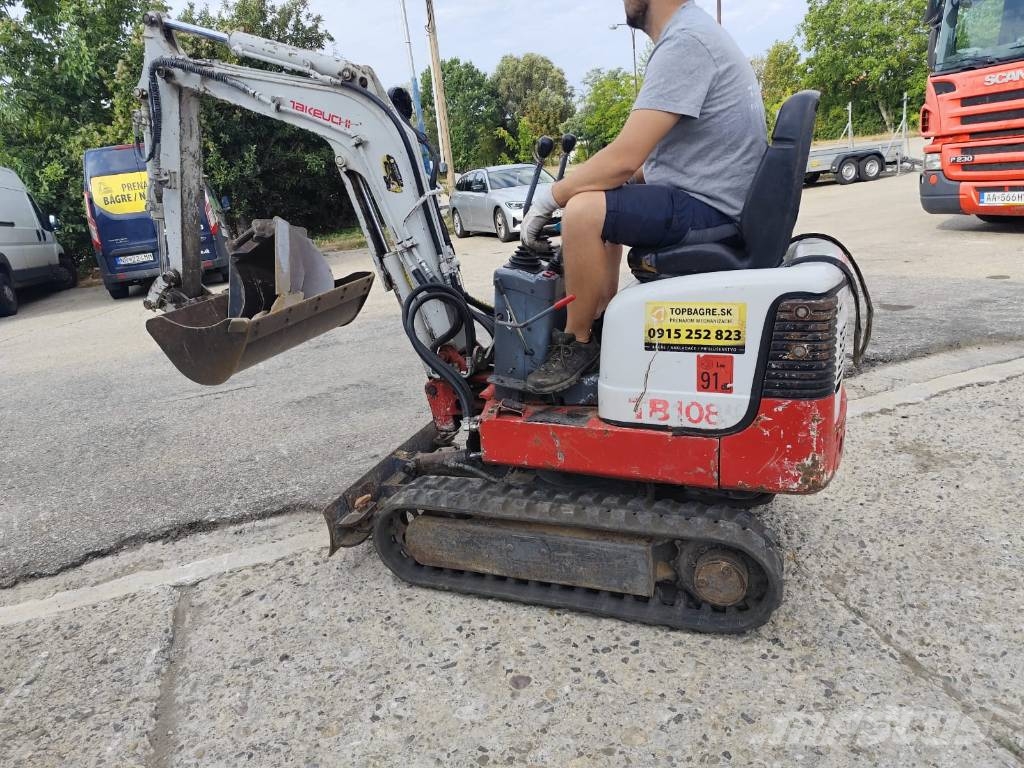 Takeuchi TB 108 Miniescavadeiras < 7t (Mini escavadeiras)