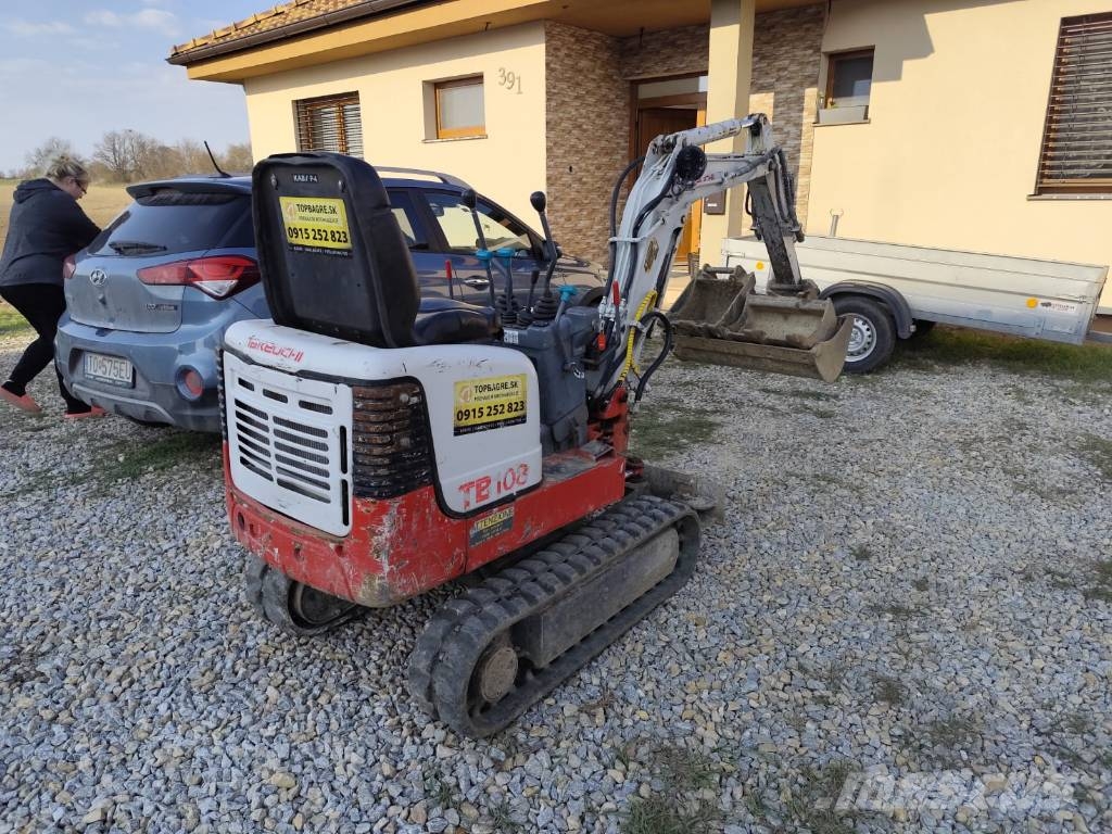 Takeuchi TB 108 Miniescavadeiras < 7t (Mini escavadeiras)