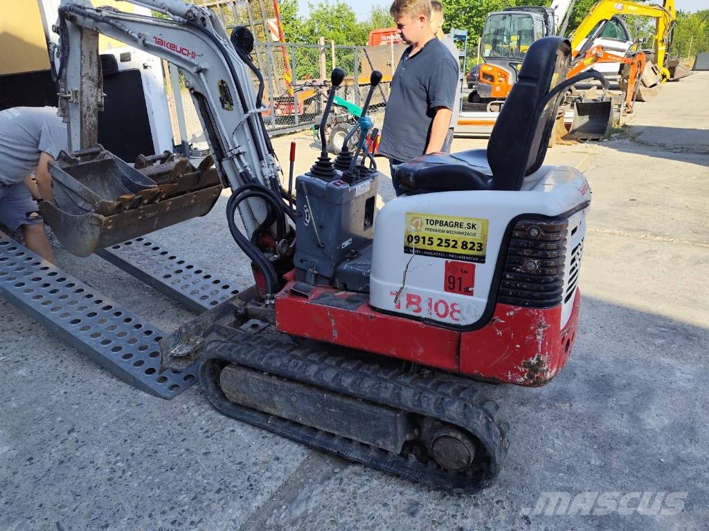 Takeuchi TB 108 Miniescavadeiras < 7t (Mini escavadeiras)