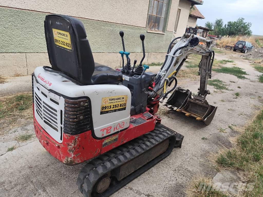 Takeuchi TB 108 Miniescavadeiras < 7t (Mini escavadeiras)