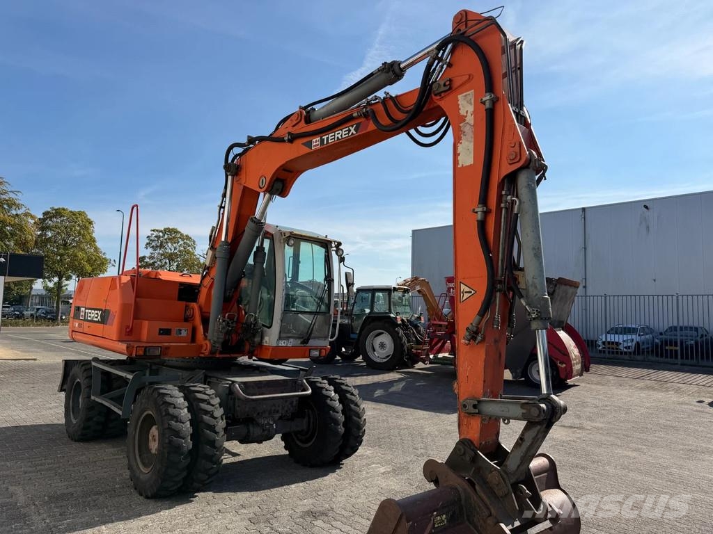 Terex TW150 / Atlas TW 150 Mobiele kraan / Graafmachine Escavadeiras de rodas