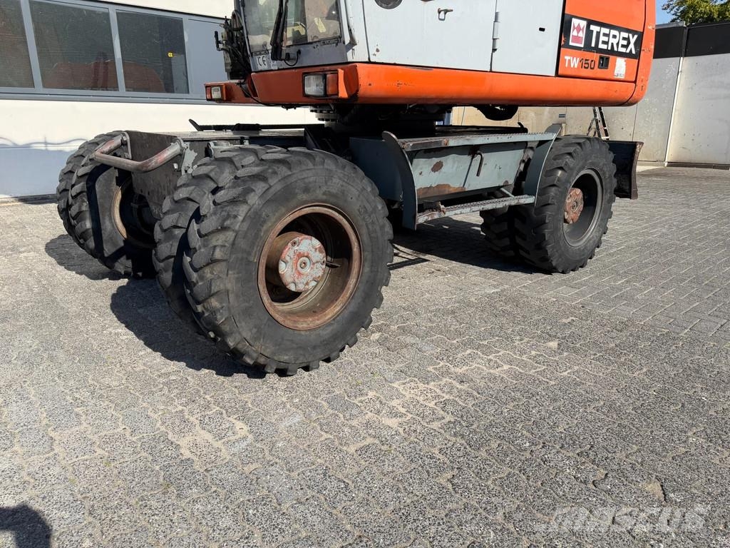 Terex TW150 / Atlas TW 150 Mobiele kraan / Graafmachine Escavadeiras de rodas