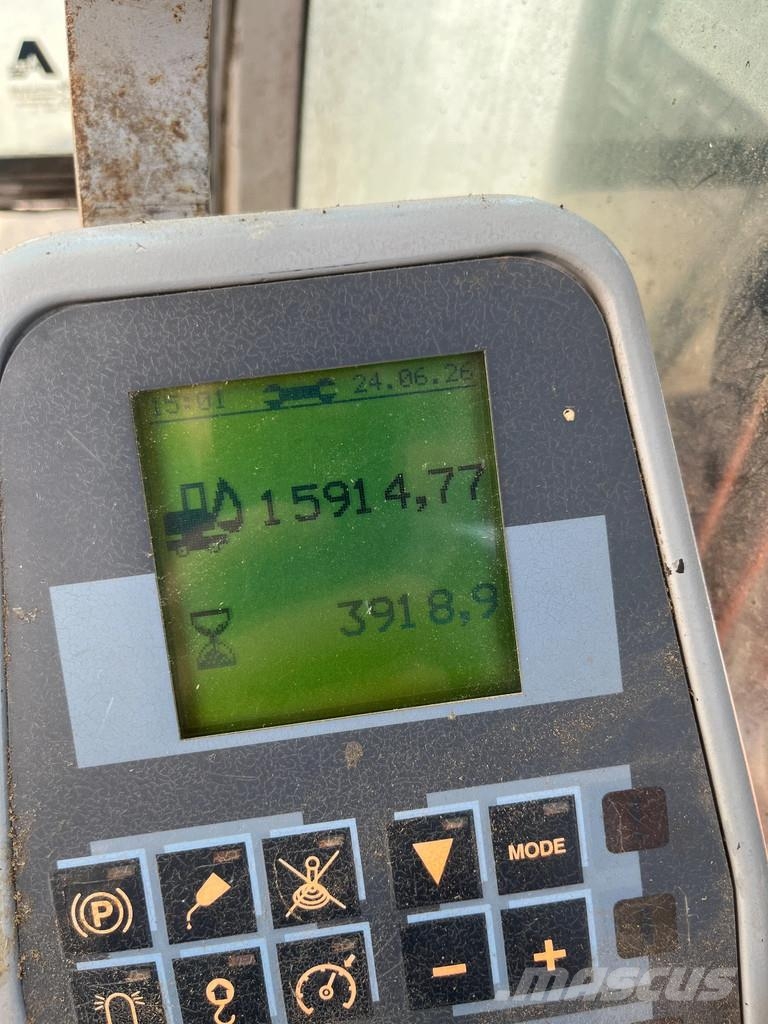 Terex TW150 / Atlas TW150 Mobiele kraan / Graafmachine Bageri na kotačima