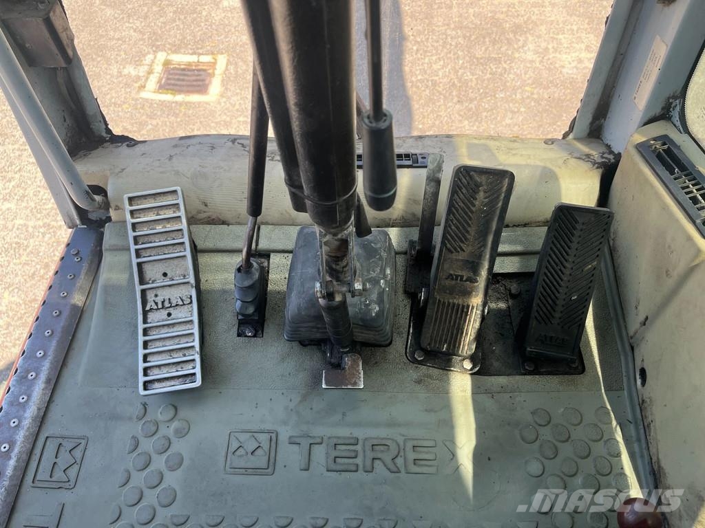 Terex TW150 / Atlas TW150 Mobiele kraan / Graafmachine Bageri na kotačima