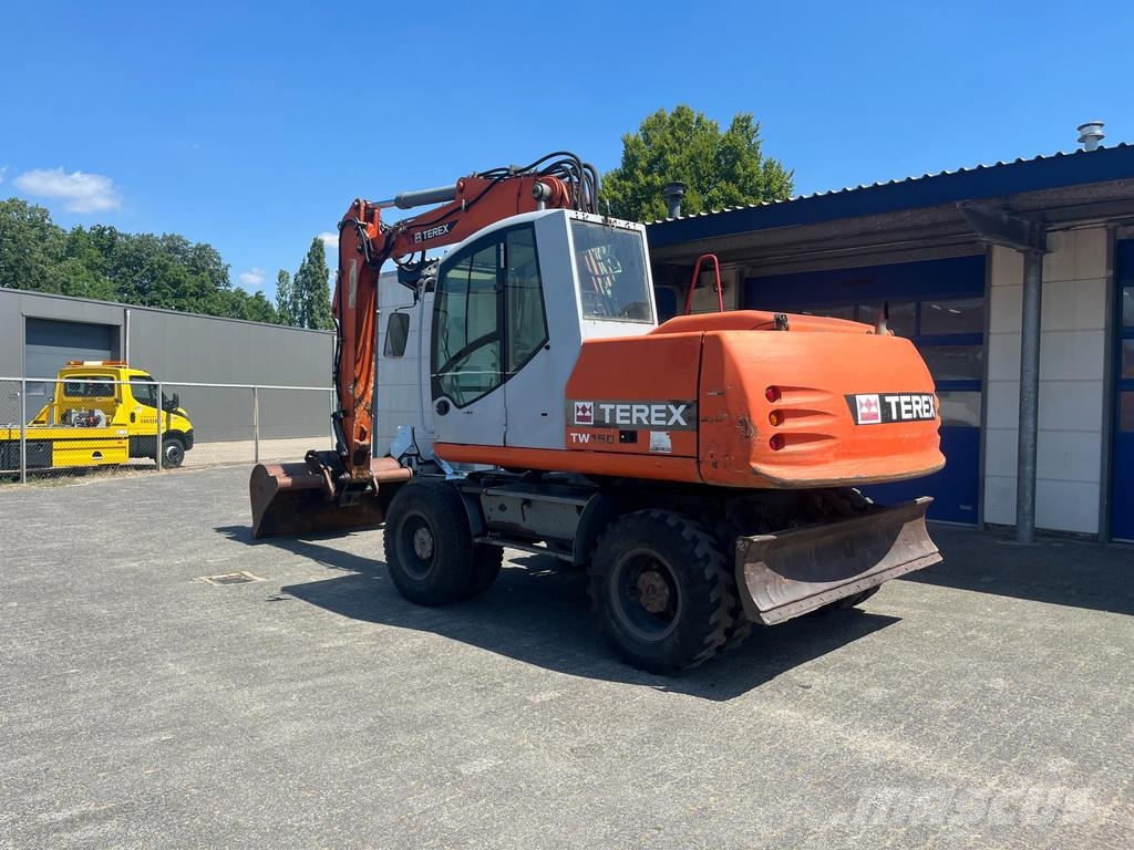 Terex TW150 / Atlas TW150 Mobiele kraan / Graafmachine Bageri na kotačima