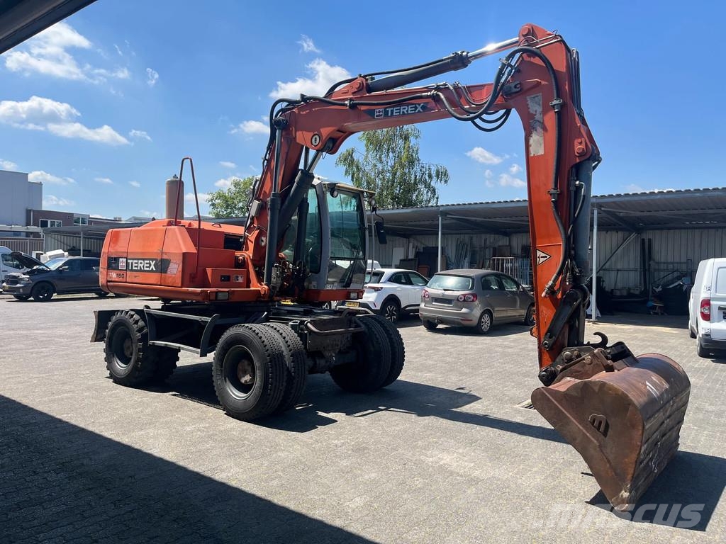 Terex TW150 / Atlas TW150 Mobiele kraan / Graafmachine Bageri na kotačima