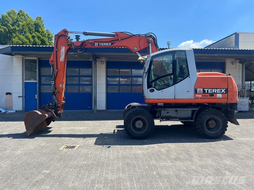 Terex TW150 / Atlas TW150 Mobiele kraan / Graafmachine Bageri na kotačima