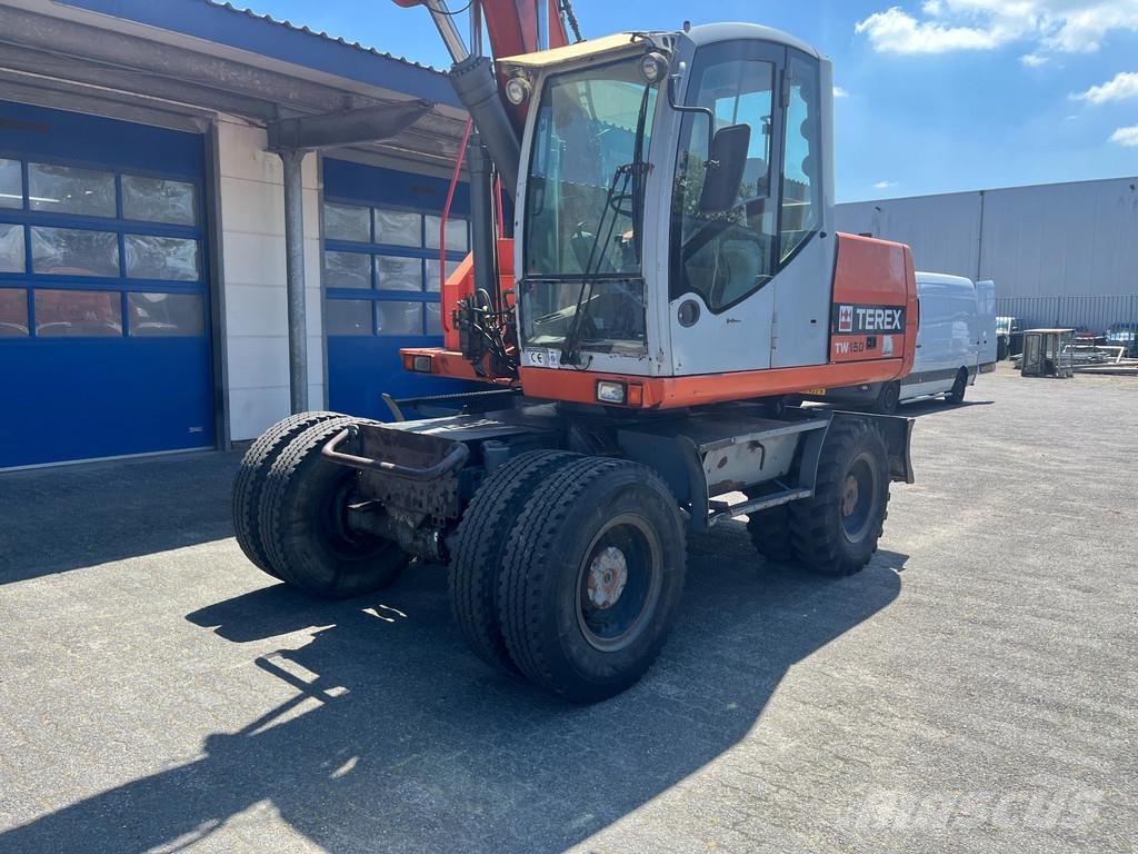 Terex TW150 / Atlas TW150 Mobiele kraan / Graafmachine Bageri na kotačima