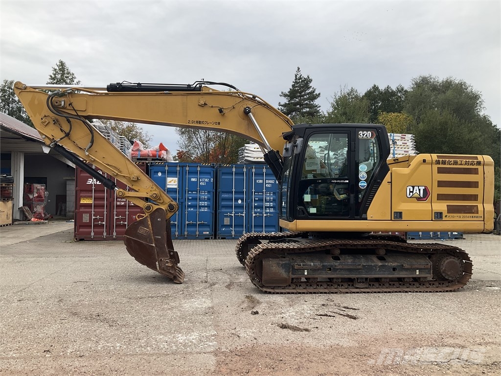 Pásový bagr Caterpillar 320, bagr 320 Pásové rýpadlá