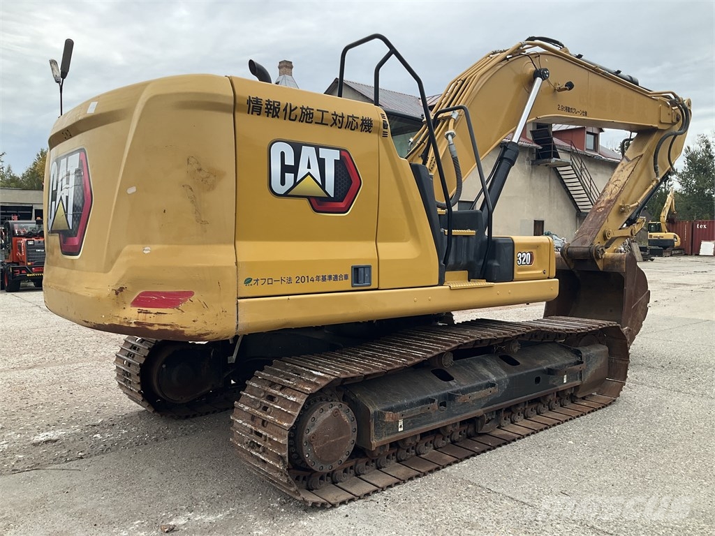 Pásový bagr Caterpillar 320, bagr 320 Pásové rýpadlá
