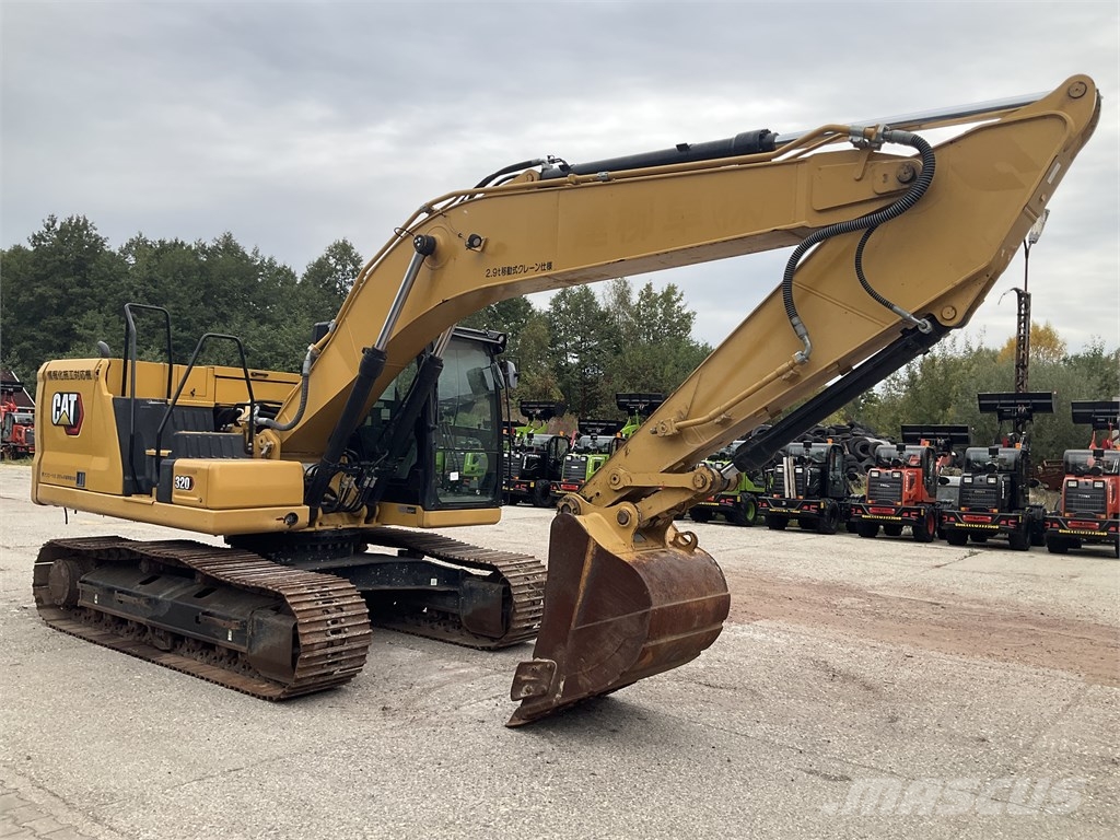 Pásový bagr Caterpillar 320, bagr 320 Pásové rýpadlá
