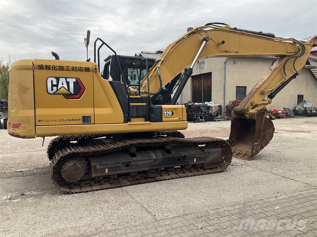 Pásový bagr Caterpillar 320, bagr 320 Pásové rýpadlá
