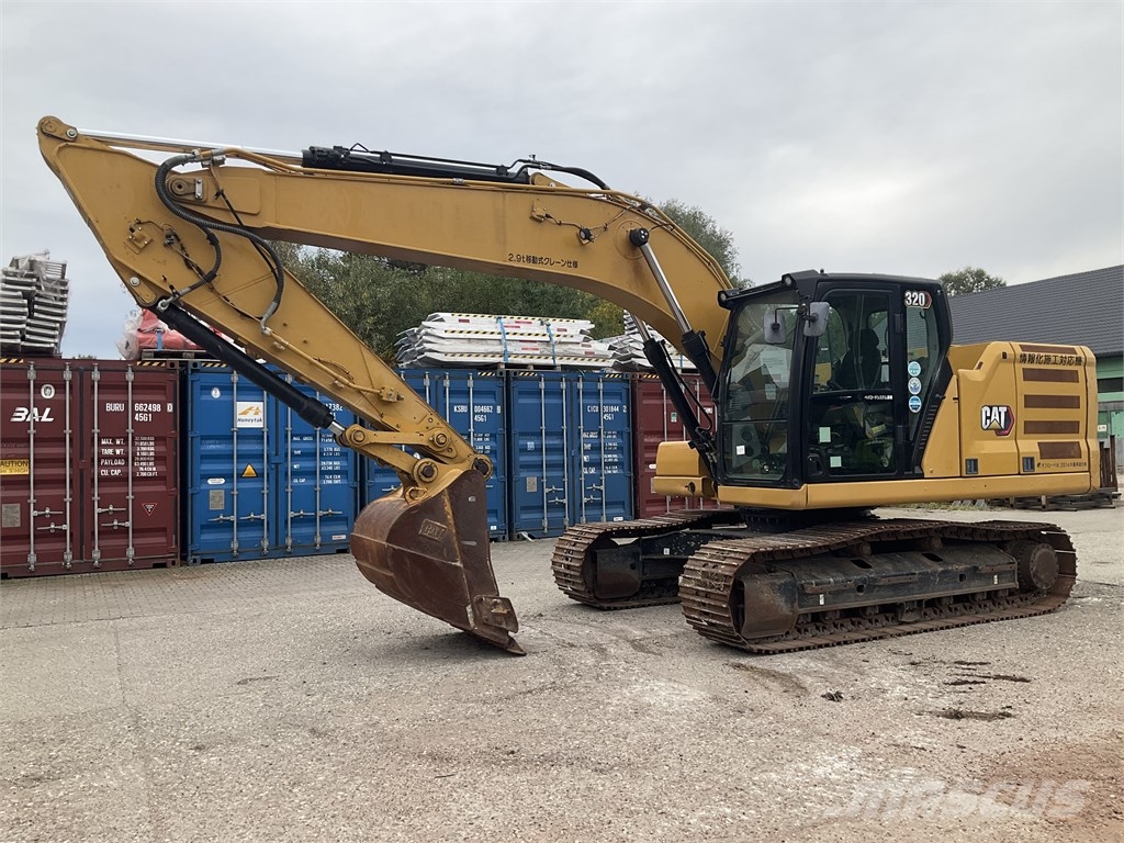 Pásový bagr Caterpillar 320, bagr 320 Pásové rýpadlá