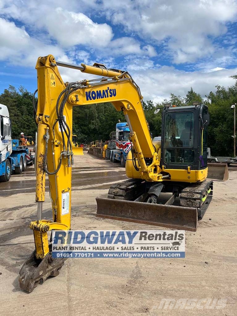 Komatsu PC 80 MR-5 حفارات وسط 7 طن - 12 طن