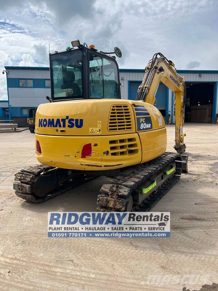 Komatsu PC 80 MR-5 حفارات وسط 7 طن - 12 طن